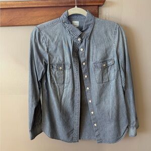 J. Crew Light Blue Casual Button Down Shirt